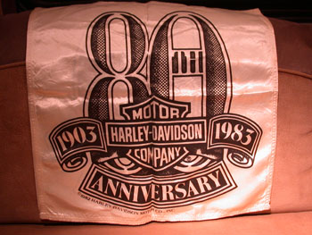 Harley Davidson 80th Anniversary Banner
