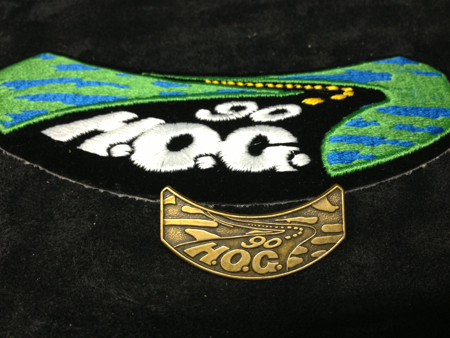 HOG 1990 PATCH AND PIN