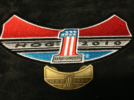 HOG 2010  PATCH AND PIN
