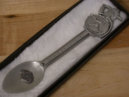 First Engine Pewter Spoon