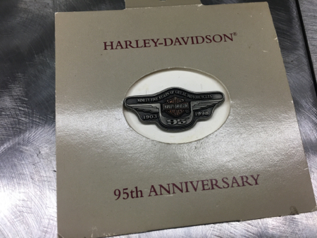 HOG HARLEY OWNERS GROUP 95TH ANNIVERSARY PIN