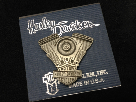 Vintage Harley Davidson Harmony Pewter Pin