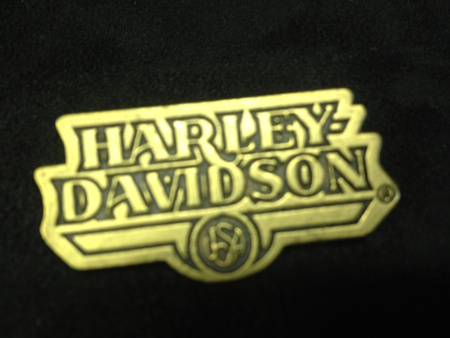 Harley Davidson Brass Pin