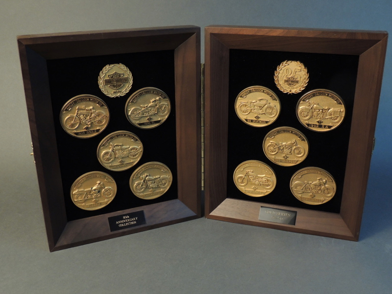 Harley Davidson 85th Anniversary Gold Medallions 54 of 250 Rare