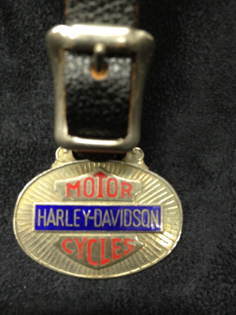Vintage Harley Davidson Pocket Watch Fob