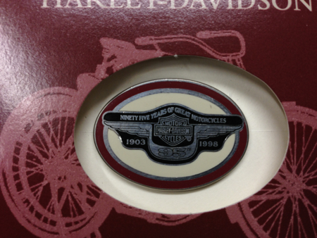 HD 95th Anniversary Limited Edition Pin