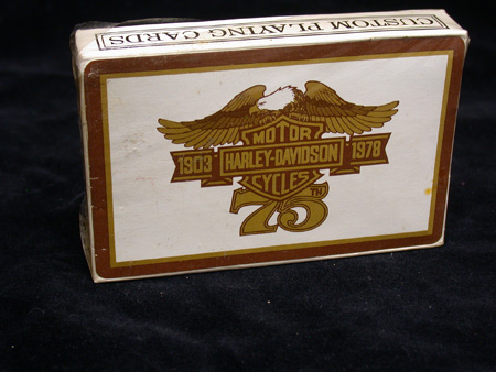 Harley Davidson 75th Anniversary Cards
