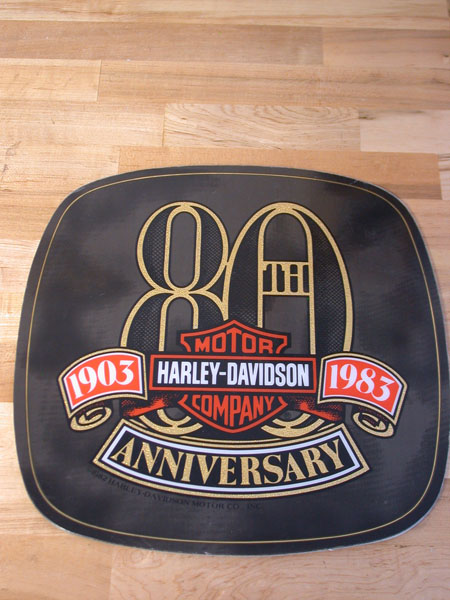 80th Harley Anniversary Plaque