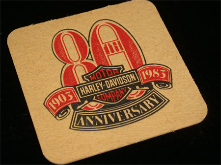 80th Anniversary Coaster
