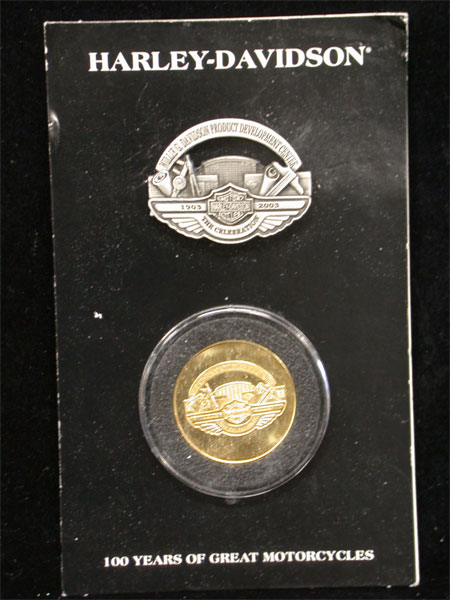 100th Anniversary Willie G Pin and Coin