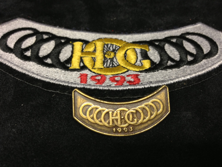 HOG 1993 PATCH AND PIN
