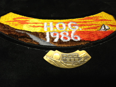 HOG 1886 PATCH AND PIN