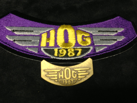 HOG 1887 PATCH AND PIN