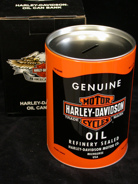 2004 Harley Davidson Oil Can Bank