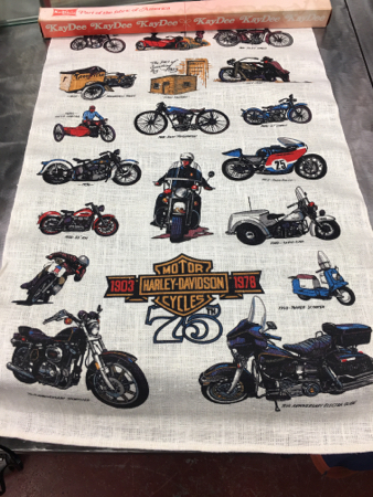 Harley Davidson 75th Anniversary Banner