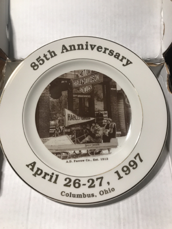 Harley Davidson 85th ANNIVERSARY Dealer Plate