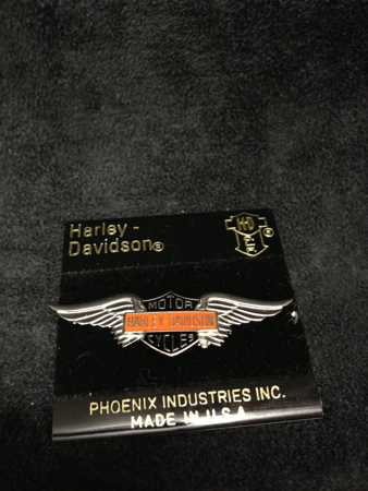 Harley Davidson Wing Bar&Shield  Pin 90\'s