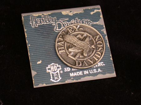 Vintage Harley Davidson 3D Pin