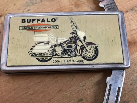 Harley Davidson Buffalo Dealer Pocket Knife