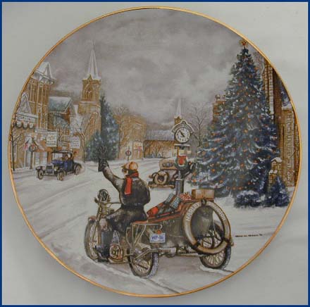 1986 Christmas Plate