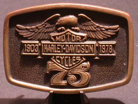 75th Anniversay Buckle