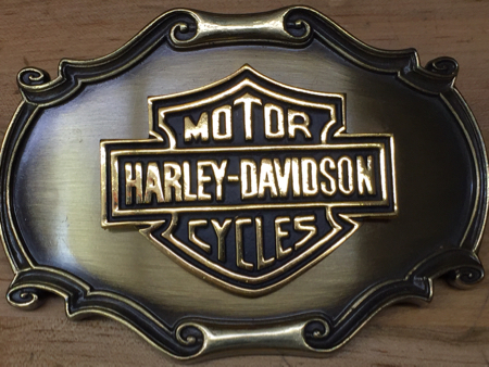 Vintage Harley Davidson Raintree Buckle