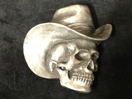 Harley-davidson Skull pewter  Buckle