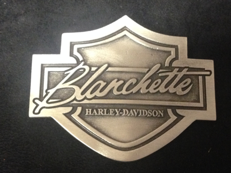 Harley Davision Pewter B&S Buckle