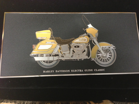 Harley Davidson Dealer Plastic Plaque