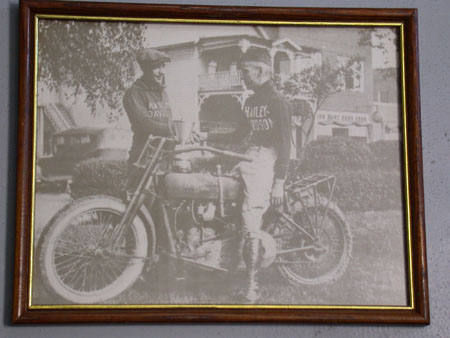 Harley Davidson Vintage Framed Picture #4