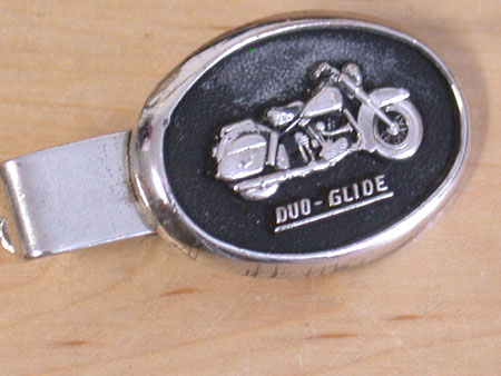 Vintage Duo Glide tie clip