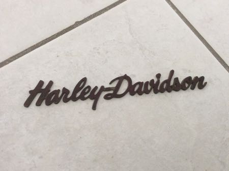 Harley Dealer Script for License Plate