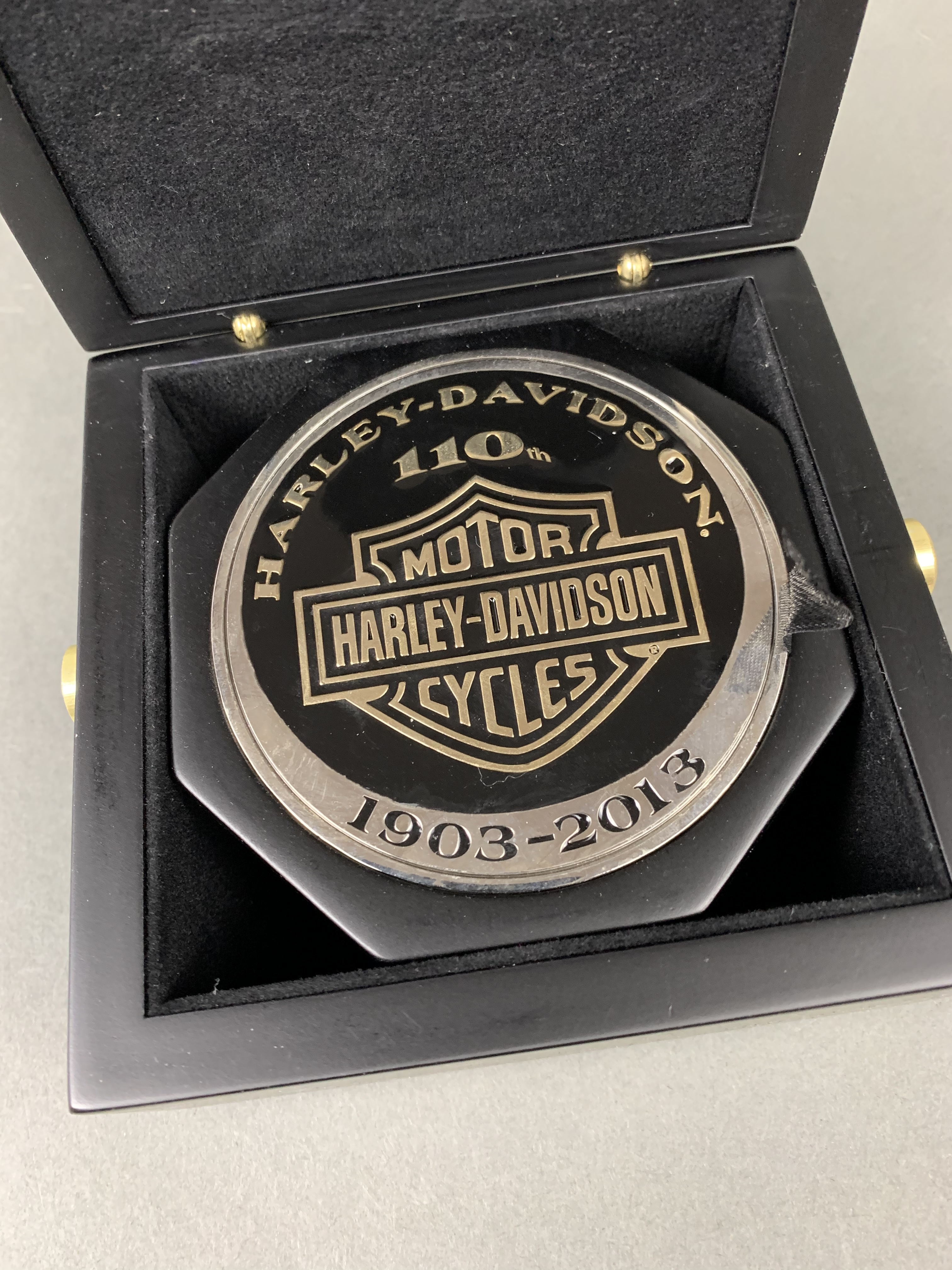 Harley-Davidson 110th Anniversary Medallion