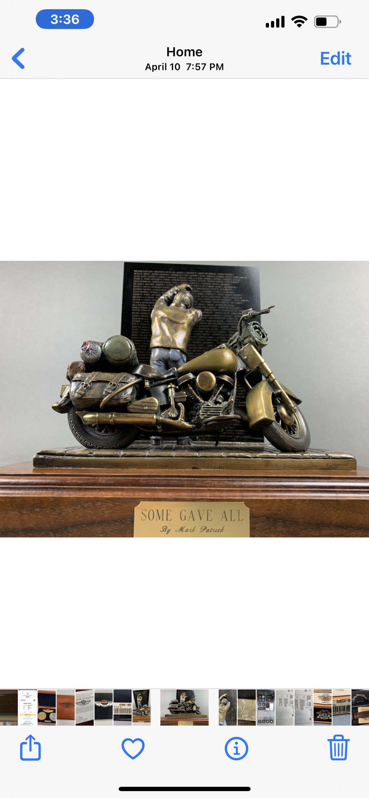 &ldquo;Some gave all&rdquo; Mark Patrick Artist