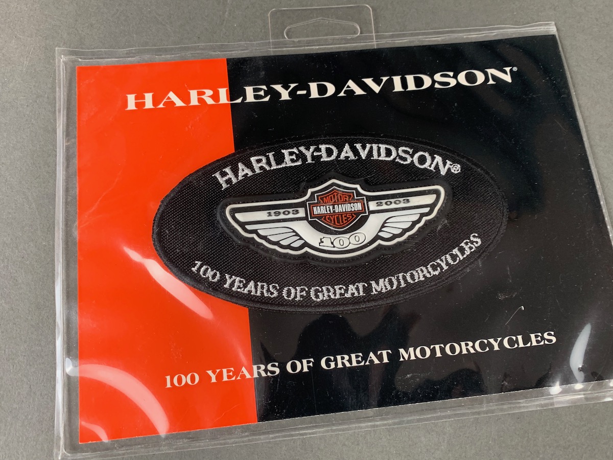 Harley-Davidson 100th-Black Oval Patch