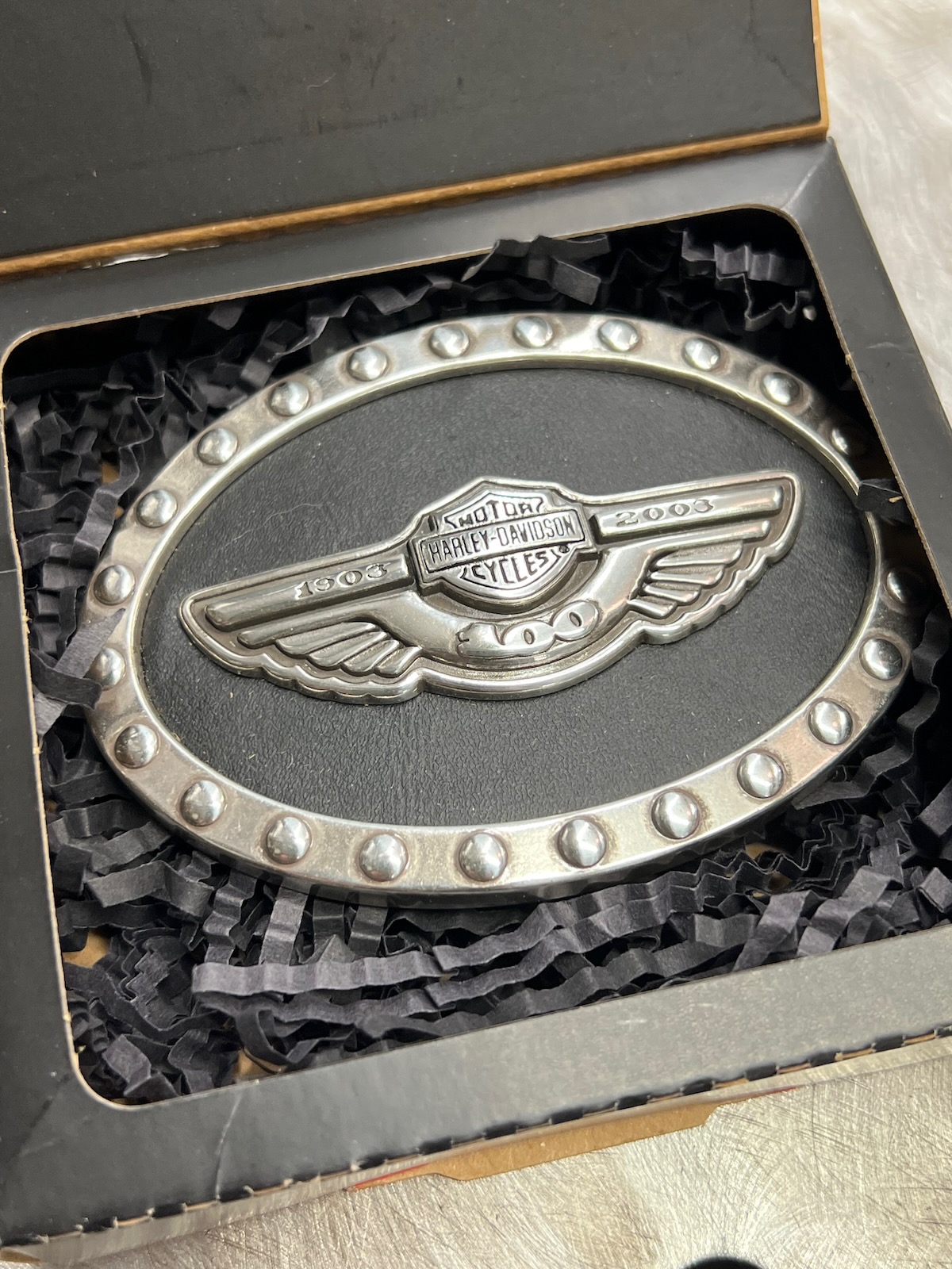 Harley-Davidson 100th Anniversary Buckle
