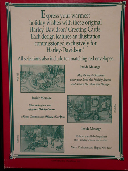 1994 Christmas Greeting Cards
