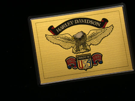 90th Anniversary Dyna Wide Glide Gold Card