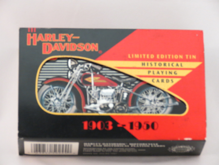 Harley Davidson Historical Playing Cards