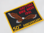 1990 50th Anniversary Daytona Bikeweek Patch