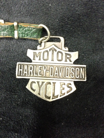 Vintage Harley Bar and Shield watch Fob