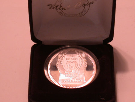90th Anniversay Silver Coin