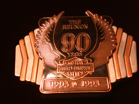 90th Anniversay Buckle Fob Pin Set