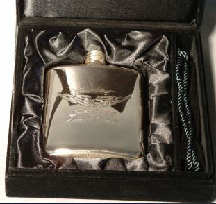 Limted Edition Sterling Silver Flask