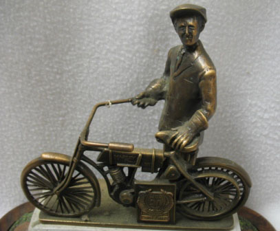 Harley Davidson 90th Anniversary Statue NIB