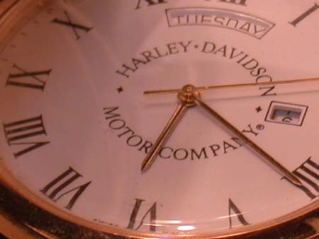 Harley Davidson Brass Pocket watch NIB